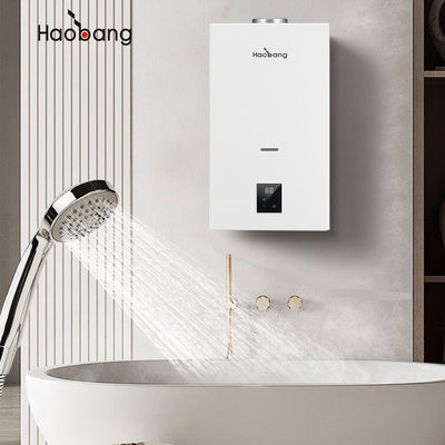 Ρυθμίσεις θερμοστάτη 80°C Θερμαντήρας νερού με καύσιμα καυσαερίων με λογότυπο εκτύπωσης με μεμβράνη και 1% δωρεάν ανταλλακτικά